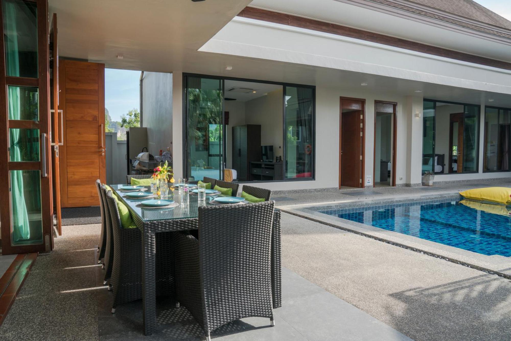Narintara Private Pool Villas - Free Tuk-Tuk Service To The Beach! Ao Nang Exterior foto